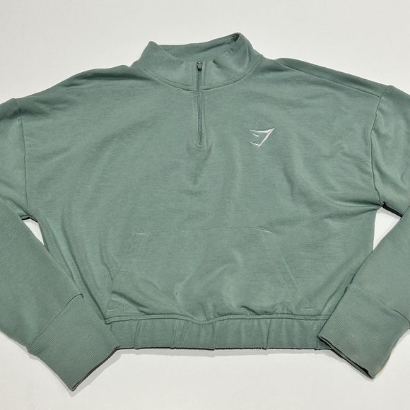 Gymshark Jackets & Coats Gymshark Cropped Pippa Sweatshirt Top S